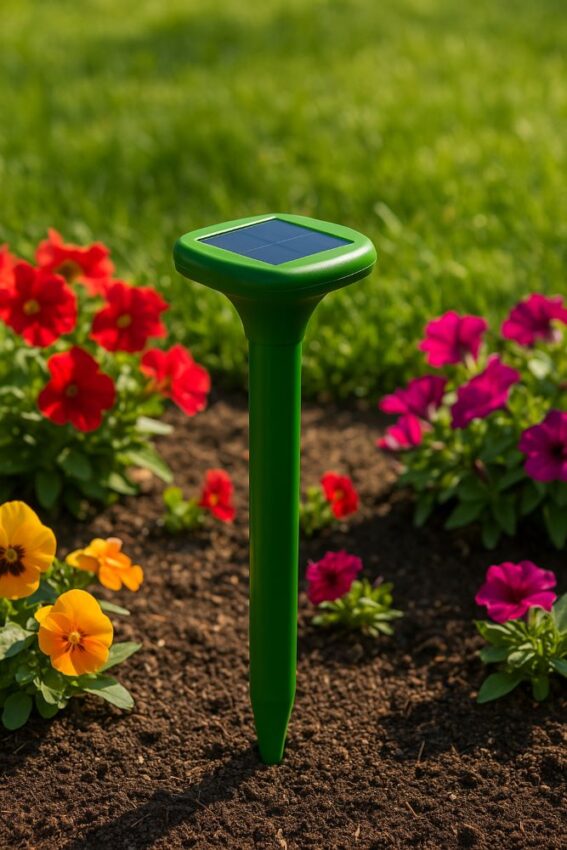 Livin’ Well Solar Sonic Pest Repeller Stakes